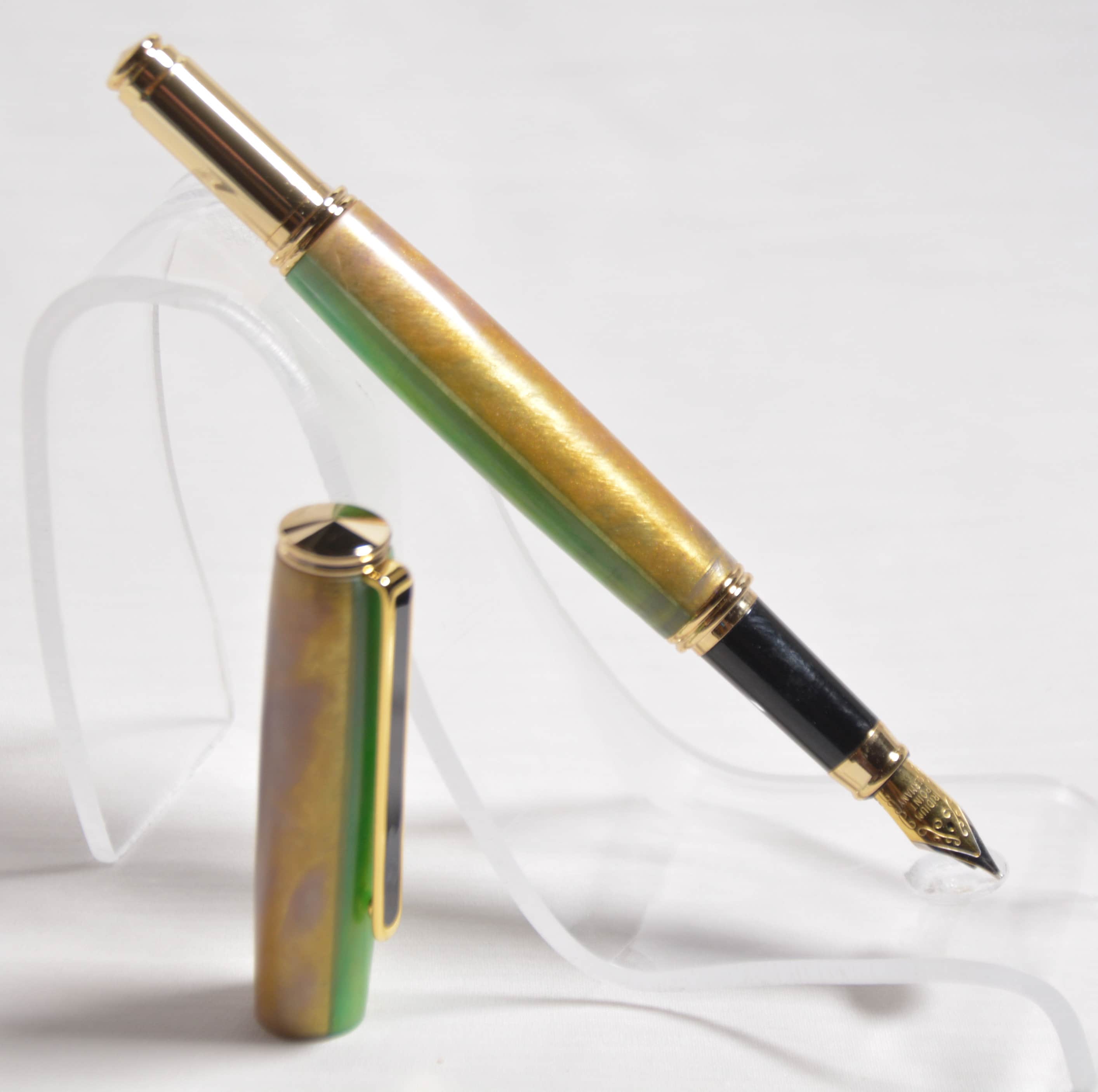 Beautiful Fountain Pen The 24kt gold plating offers a Etsy