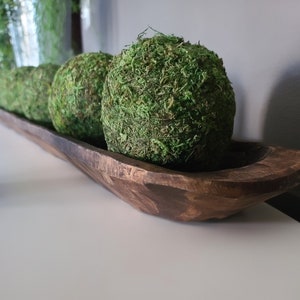  Healifty Moss Stone Vivid Moss Balls Decorative Balls
