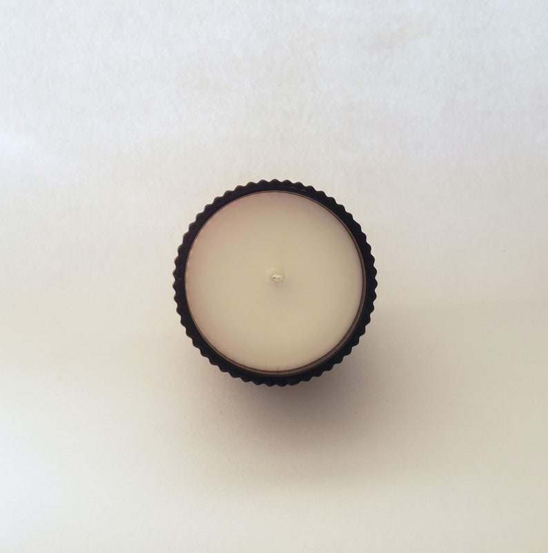 Ribbed Retro Classic Scents Amber Jar Soy Wax Candle image 5