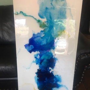 Alcohol ink / resin painting /alcohol ink painting | Original Painting / Wall Art / Modern Art /- SOlD but Custom order available -