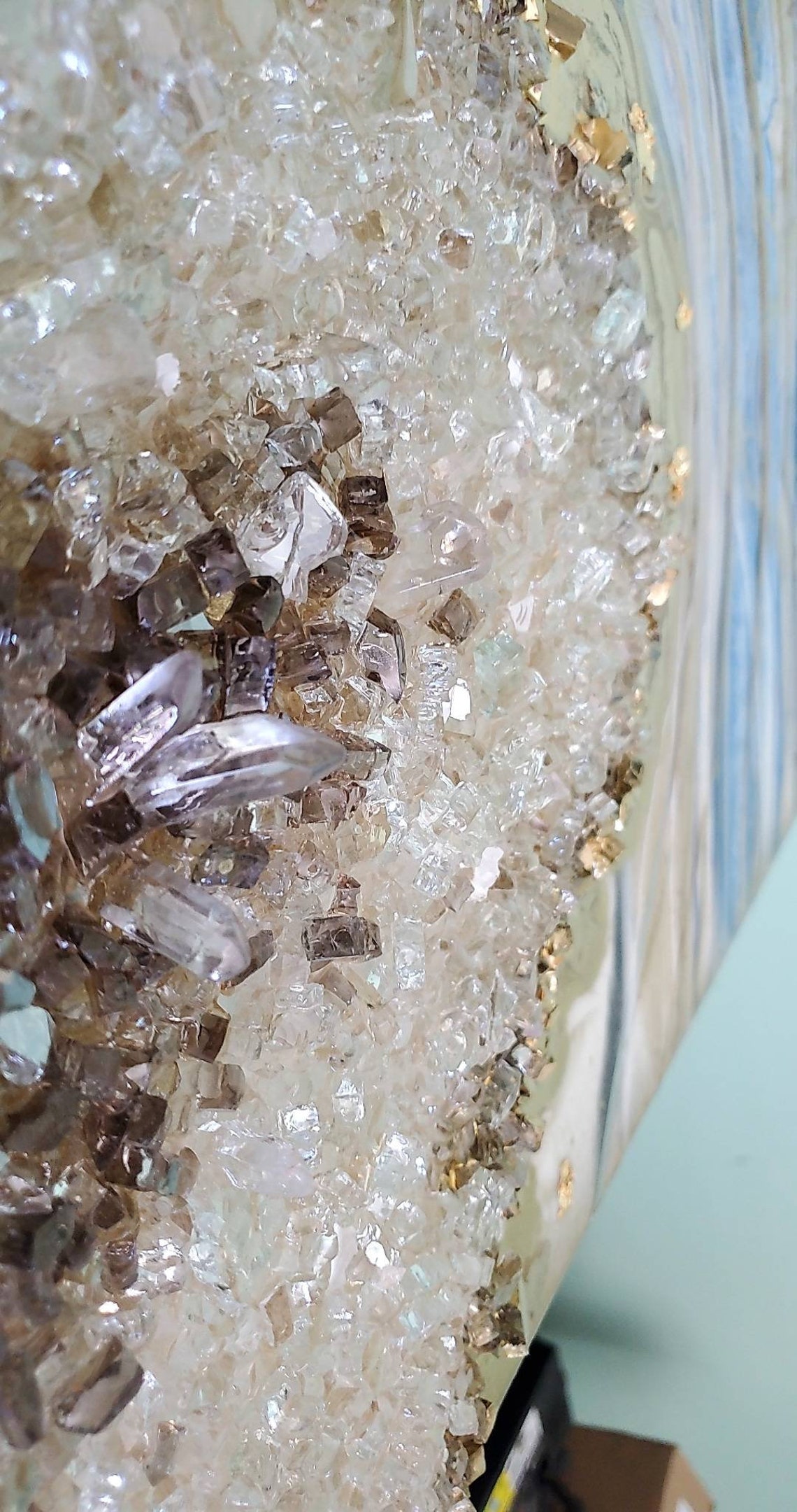 3 Piece Geode / Resin Geode / Resin Art / Modern Art / Luxury - Etsy