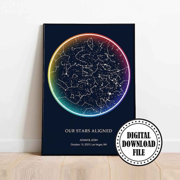 Custom Star Map Lesbian Etsy - Il 600x600.4883102959 Sc2e 
