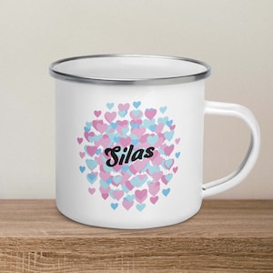 Transgender Custom Name Camping Mug For Trans Flag Travel Mug Trans Birthday Gift For Trans Change Coming Out Gift For Trans Surgery Gift