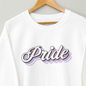 Transgender Flag Rainbow Pride Sweater, Transgender Pride Sweater, Subtle Trans Pride, Gay Trans Flag LGBTQ Sweater, Queer Transgender Sweat