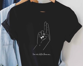 Lesbian Pride Shirt, Gay Pride Tee, Lesbian Funny Tee, Lesbian Couple Sexy Gift, Lesbian Girlfriend Naughty Shirt, LGBTQ Lesbian Fingers Tee