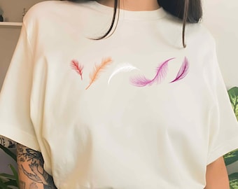 Lesbian Pride Shirt For Lesbian T-Shirt LGBTQ Subtle Lesbian Pride T Shirt Lesbian Queer Women Unisex Shirt Pride Month Lesbian Pride Gift