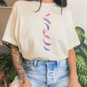 Bisexual Pride Shirt LGBTQ Bisexual Shirt Subtle Bisexual Pride T-Shirt Queer Bisexual Unisex T Shirt LGBTQ Bisexual Gift For Pride Month