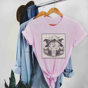 Taking The Scenic Route On The Broomstick Gay Funny Halloween Shirt, Gift For Pride, Queer Apparel, LGBT Gay Men Tee, Two Men Kiss Witch Top image 5