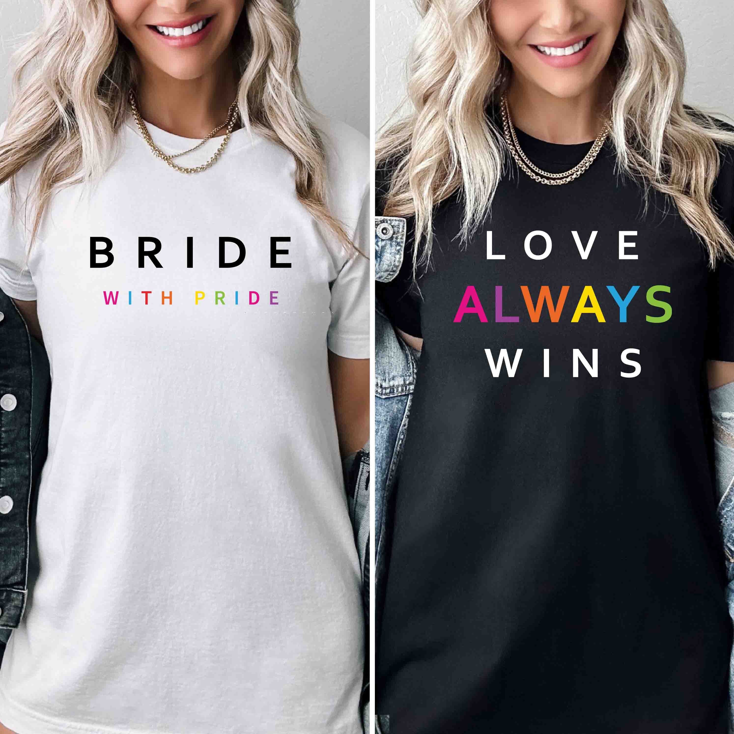 Love Always Wins T Shirt Etsy Singapore