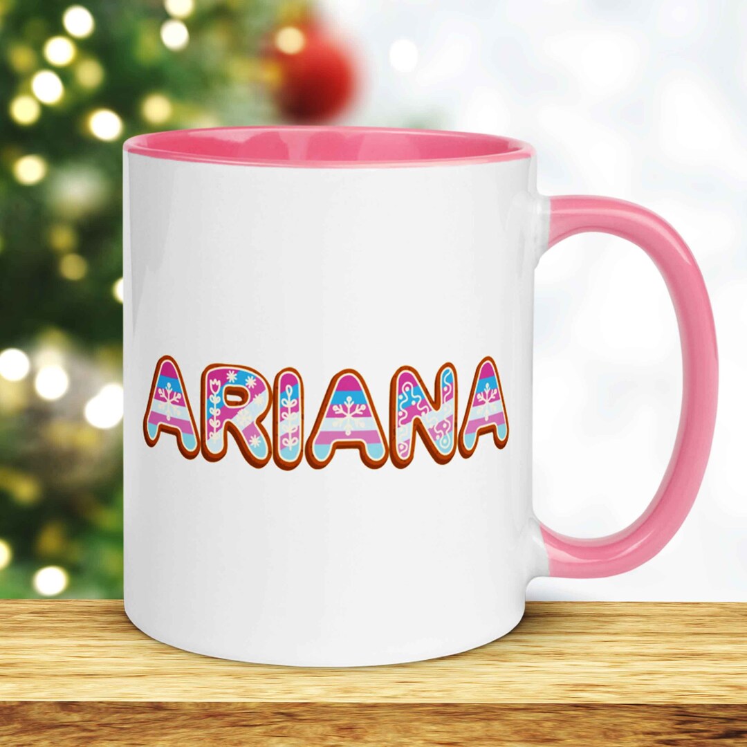 Transgender Christmas Gingerbread Cookie Coffee Mug, Trans Custom Name ...