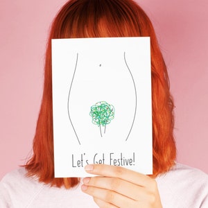 Lesbian Card For LGBTQ Lesbian Funny Holiday Card Lesbian Girlfriend Sexy Gift For Lesbian Wife Valentine Day Card For Lesbian Naughty Card
