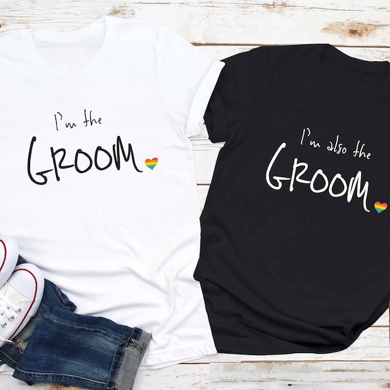 Gay Groom Shirt Gay Wedding Gift Engagement Tee Gay Groom Shirt Gay Wedding Gift Engagement Tee