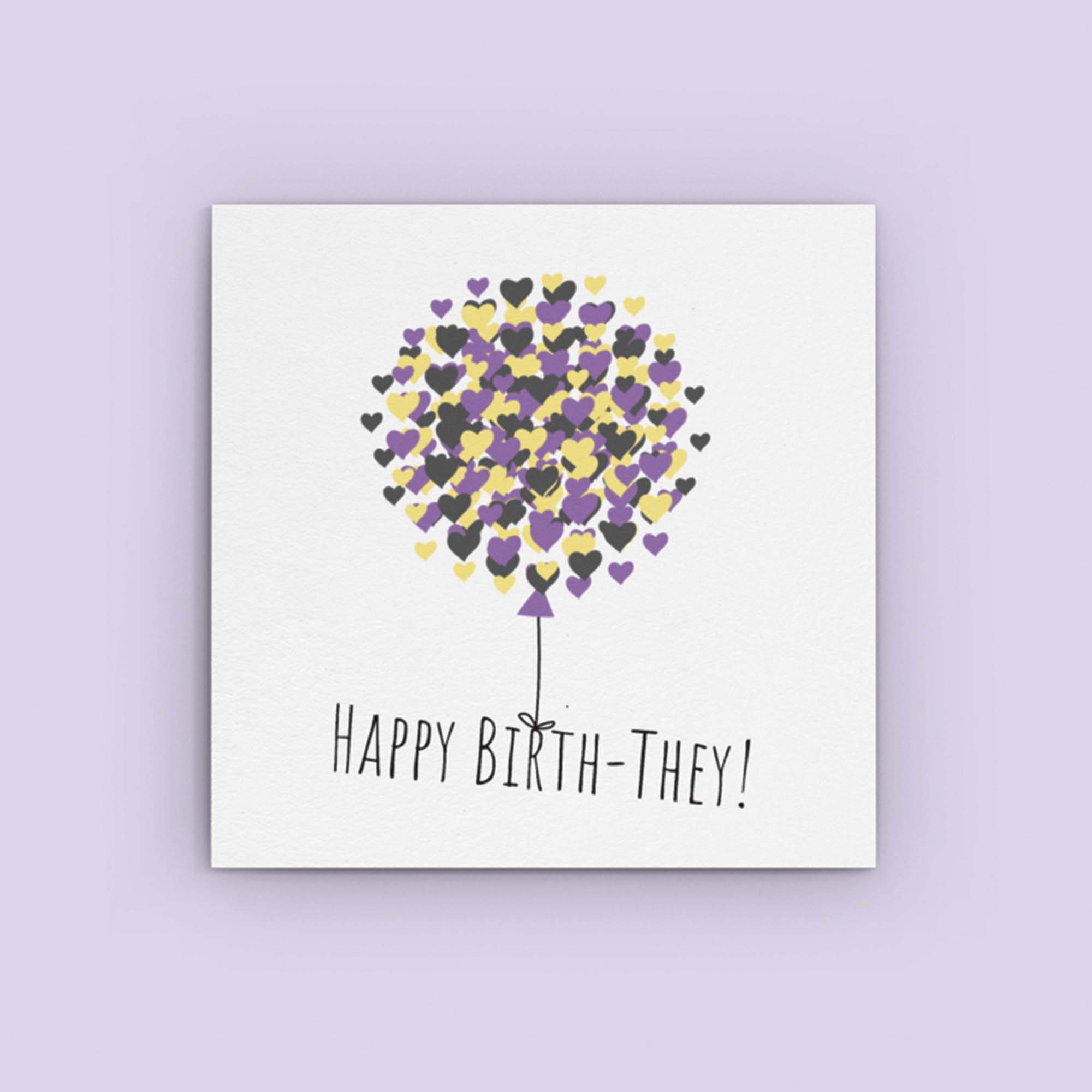 Stuff4 LGBT 24th Birthday Cards For Partner - Happy 24th Birthday - LGBT Twenty-Fourth Happy Birthday Card For Partner From Girlfriend Boyfriend, 5.7 X 5.7 Inch Gay Pride LGBT Gifts
