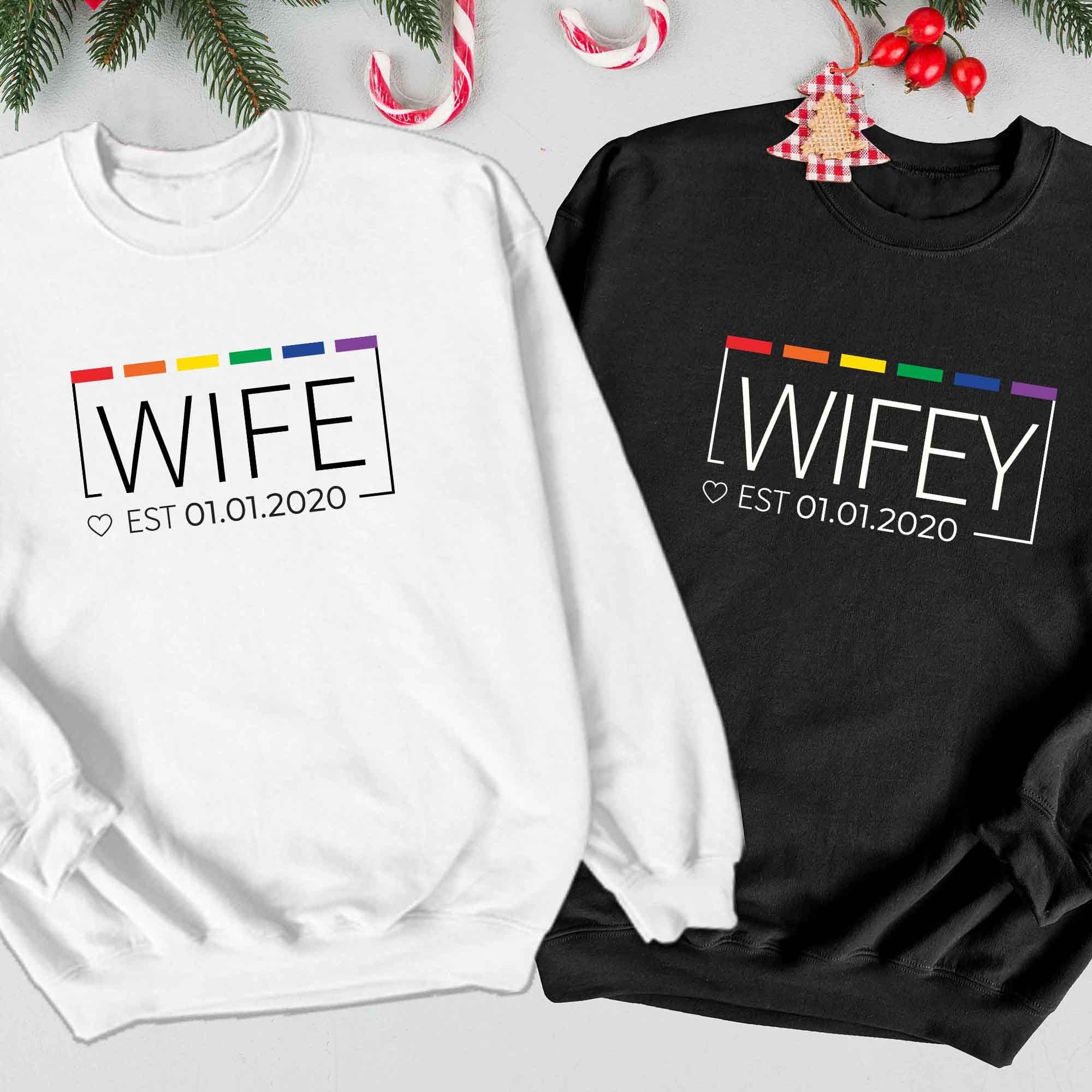 Matching Hoodies for Lesbian Couple Etsy