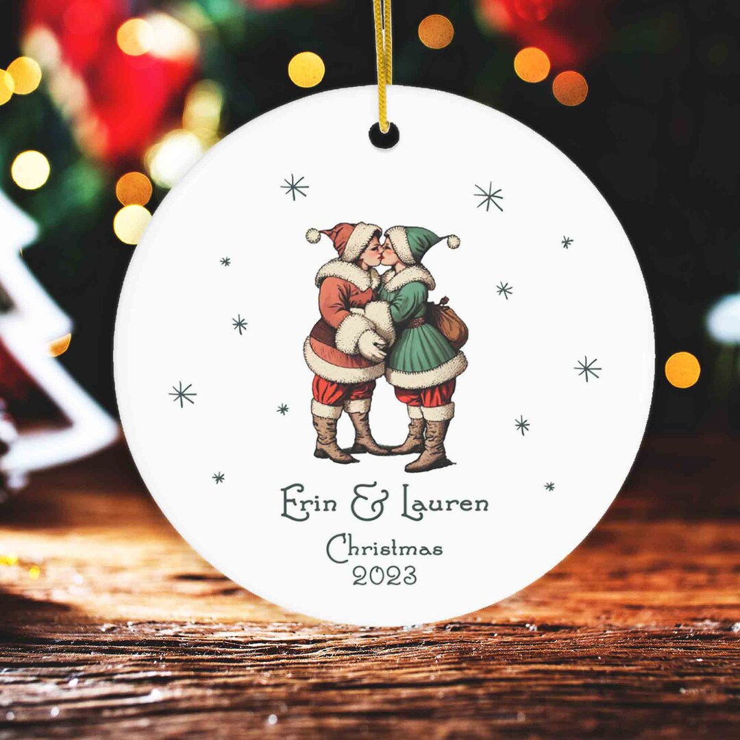2024 New Grandparent Christmas Ornament - Ceramic Baby Announcement Ornament For Grandma & Grandpa