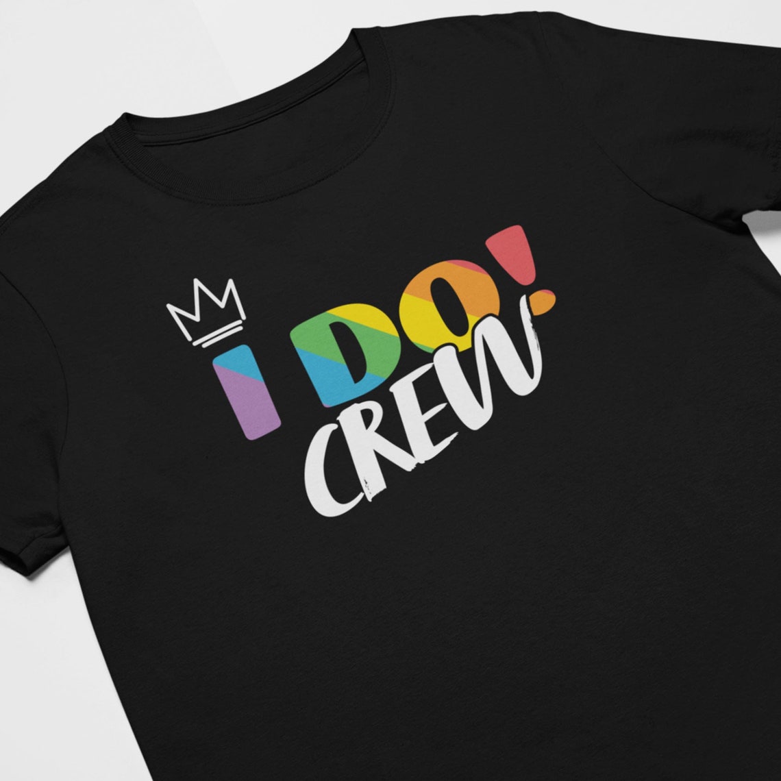LGBTQ Groom & I Do Crew Rainbow Pride Shirts Gay Wedding Gay | Etsy