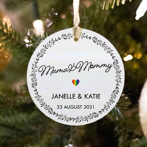 Two moms store christmas ornament