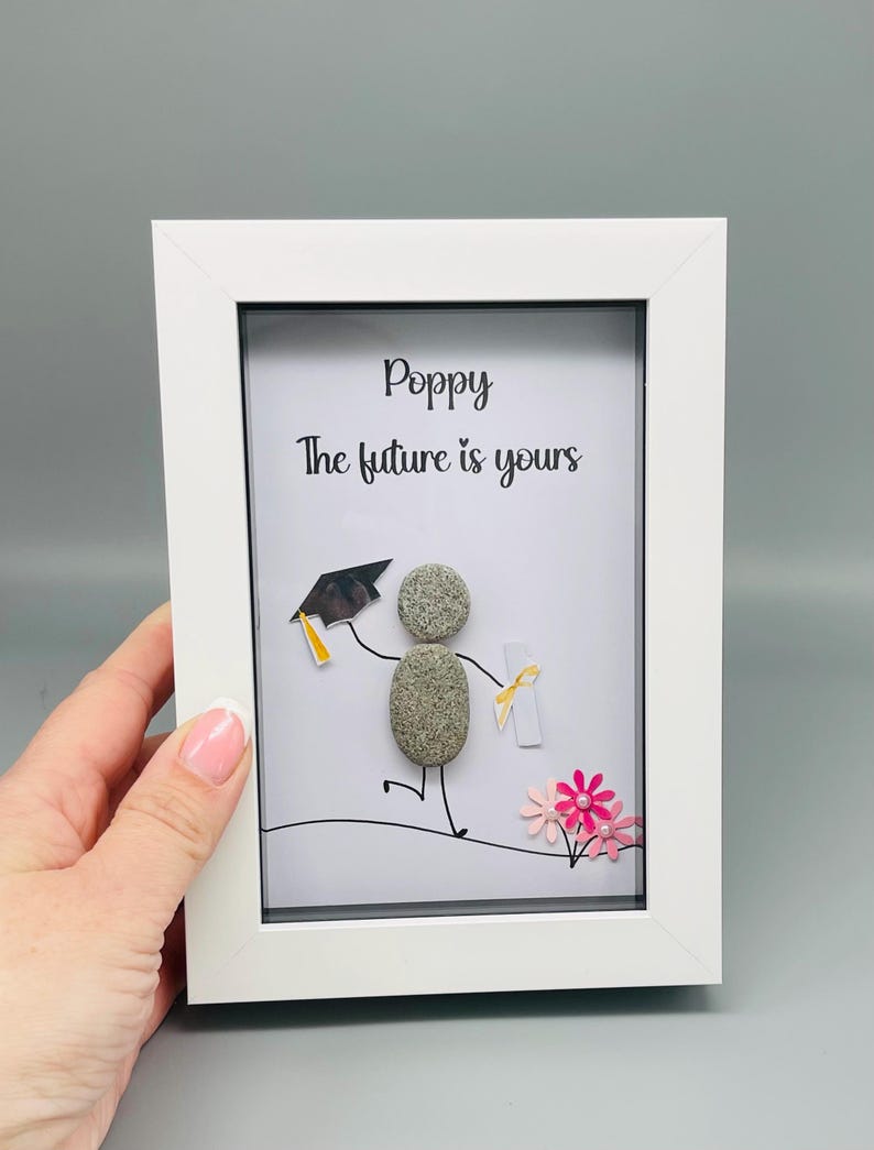 Personalised Graduation Pebble Art – the Future is Yours - Etsy