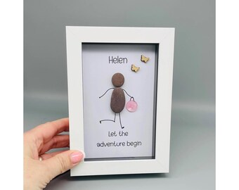 Personalised Retirement Gift – Let The Adventure Begin Frame