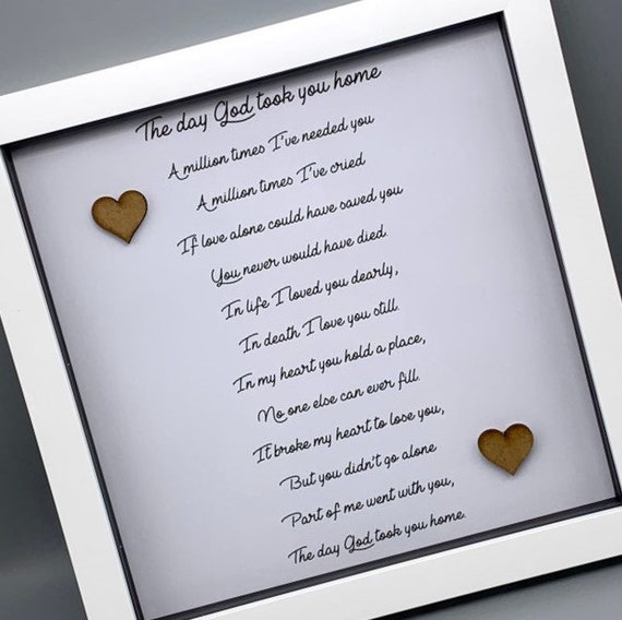 When God Took You Home