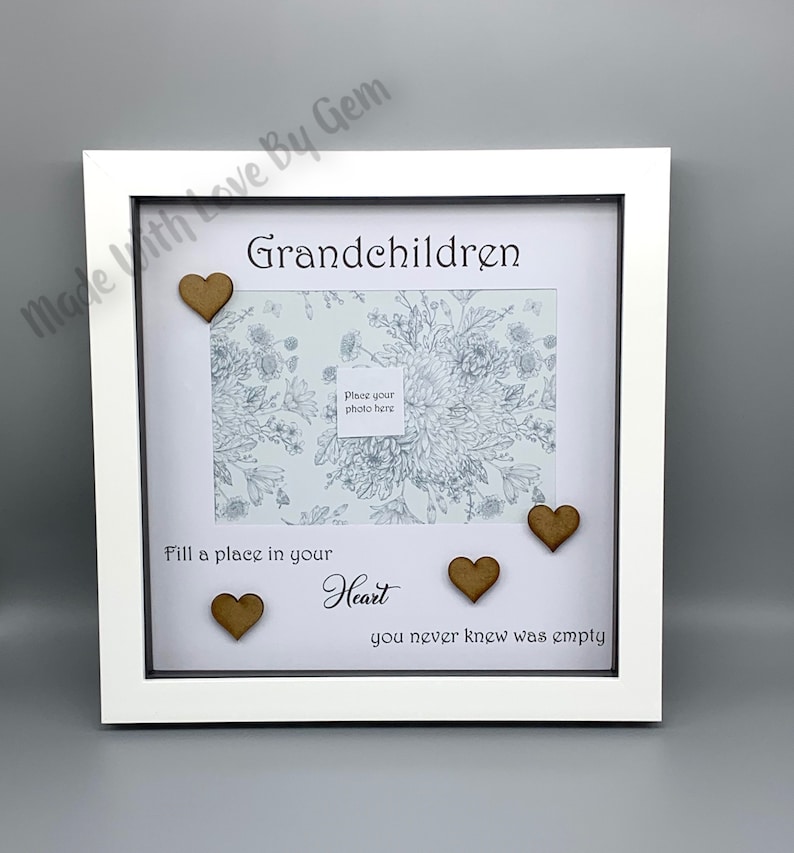 Gift for Grandparents Grandchildren Photo Frame New Etsy UK