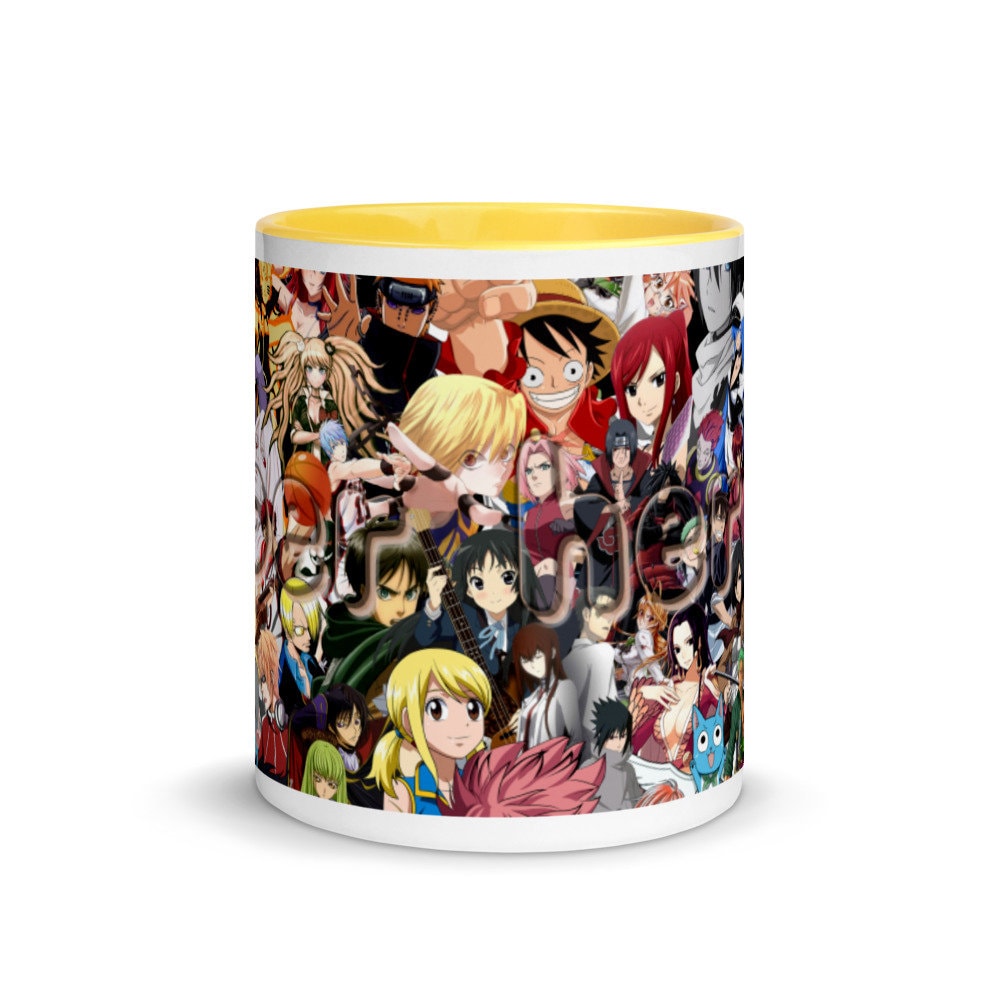 Anime covers mug Manga coffee mug Anime lover gift Etsy
