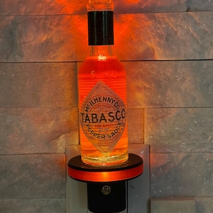 Tabasco mini 2 oz bottle night light LED