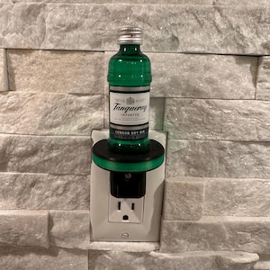 Mini 50 ml Tanqueray Gin Liquor bottle night light LED image 1
