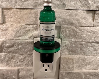 Mini  50 ml Tanqueray Gin Liquor bottle night light LED