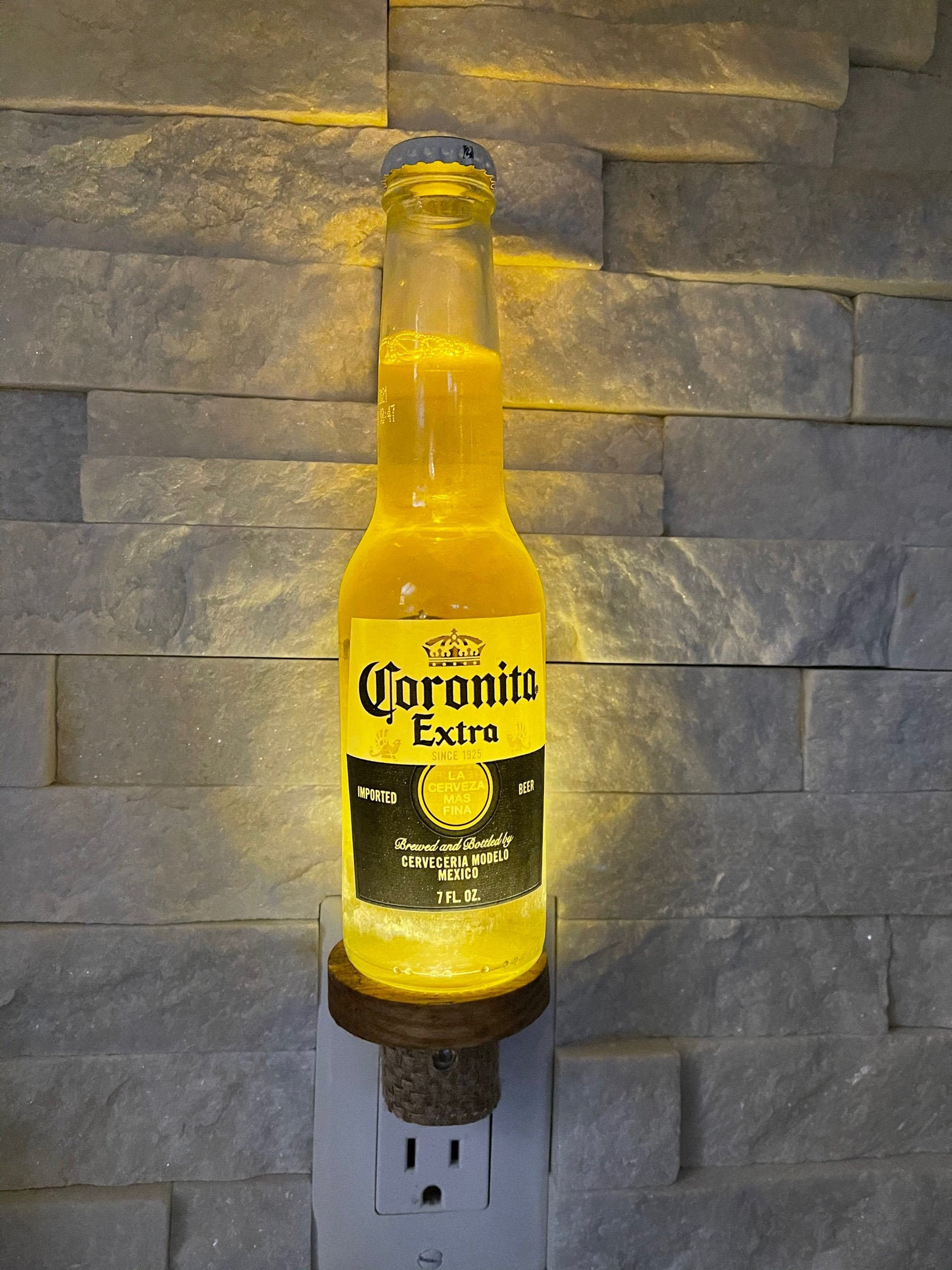 Corona Mini 7 Oz Beer Night Light LED - Etsy