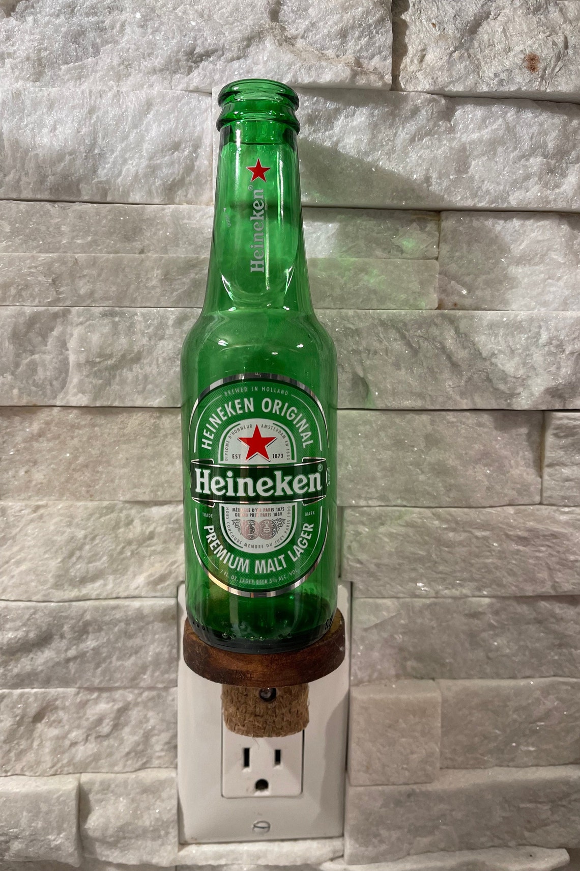 Heineken 7 Oz Beer Night Light LED Etsy