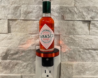 Tabasco mini 2 oz bottle night light LED