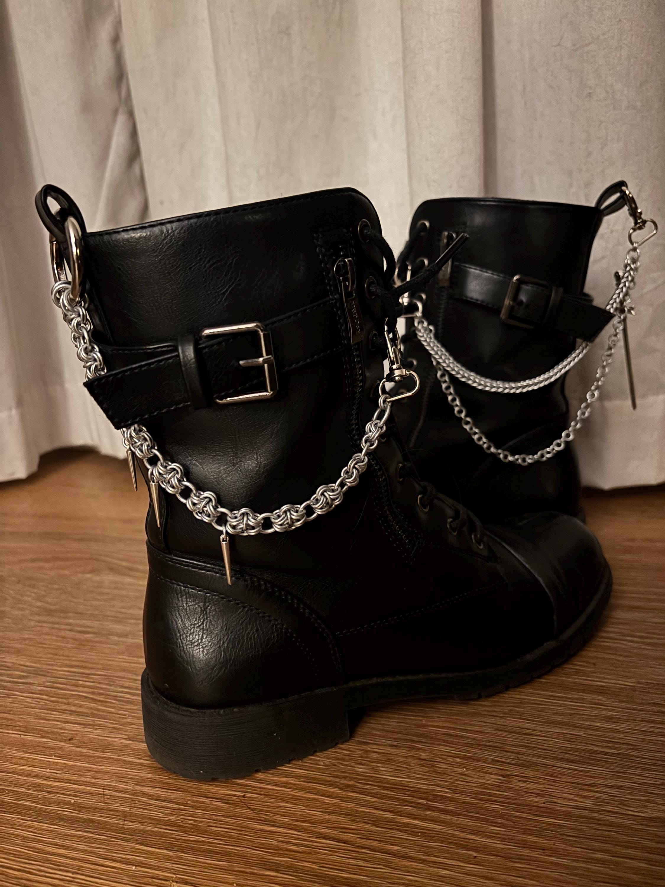 アクセサリー 00s CIVARIZE boots chain japanese label Chainmail Boot Chains - Choose One - Etsy