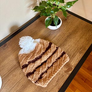 Cinnamon Roll Beanie
