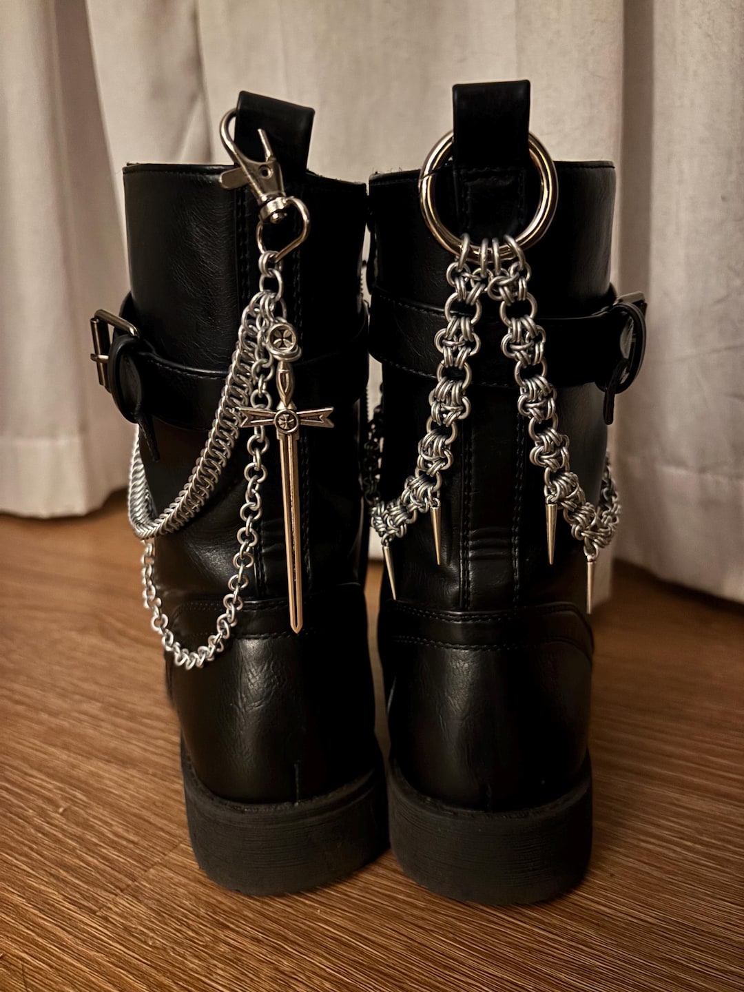 Chainmail Boot Chains - Choose One - Etsy