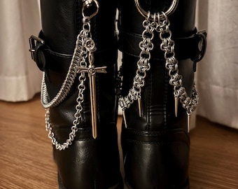 Chainmail Boot Chains - Choose One
