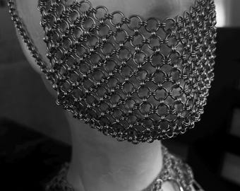 Chainmail Face Mask