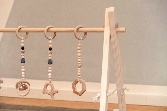 Portique Deveil Pour Jumeaux France Montessori Rester A Etsy