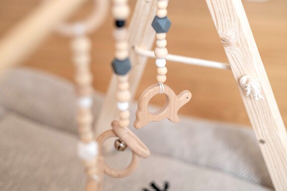 Arche Eveil Bois Et Rose France Fait Main Montessori Etsy