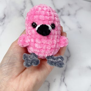 Crochet Small Baby Flamingo plush