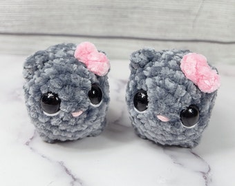 Crochet Sad Hamster Plush