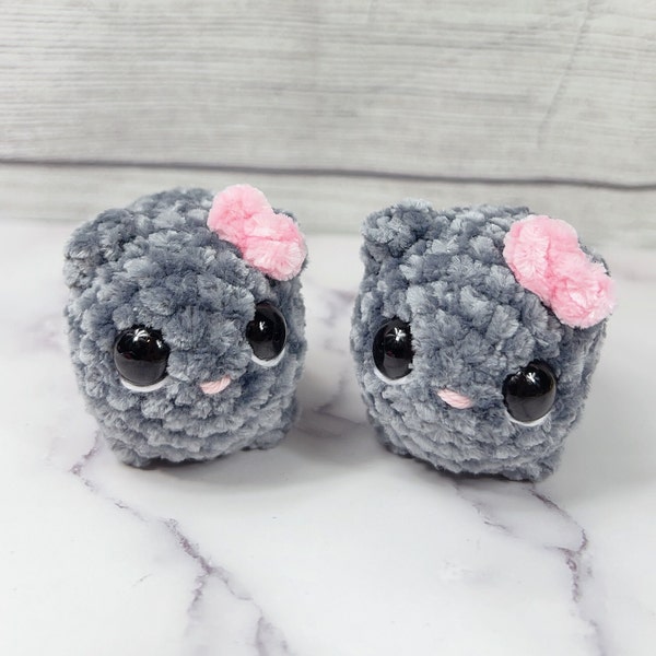 Crochet Sad Hamster Plush