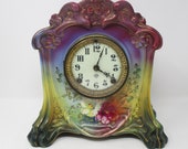 Royal Bonn La Cette with Ansonia Clock Works