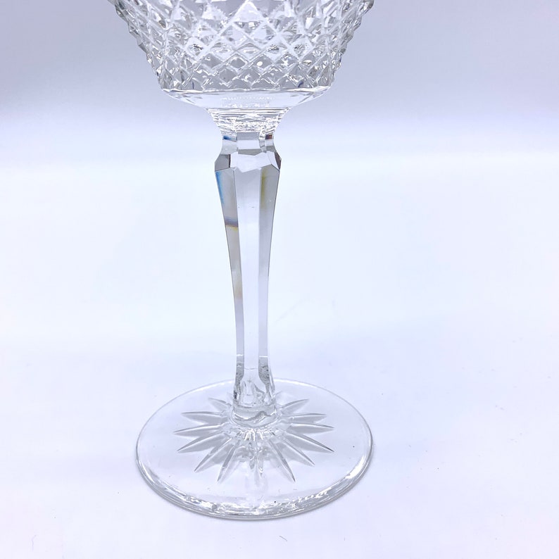 Galway Crystal Royal Irish Claret Wine Glasses Set of 4 Etsy