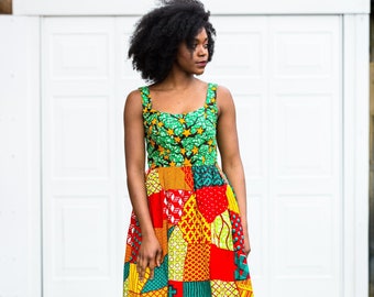 Ankara Dress, Women's Ankara Clothing, Women's Dress, African Print Dress, Ankara Women's Style