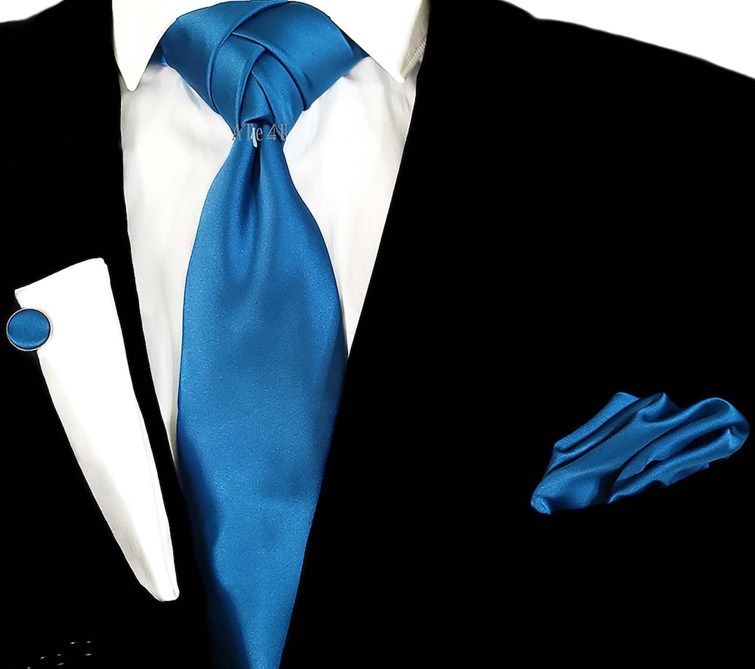 cerulean blue tie