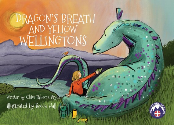 Paperback Dragon S Breath And Yellow Wellingtons Etsy