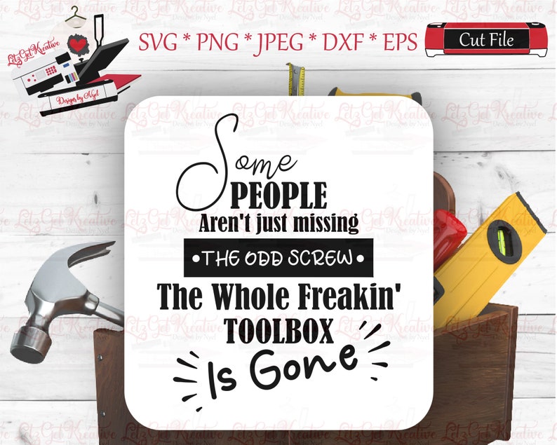 Funny Svg Digital Cut File Toolbox SVG Sarcastic SVG Etsy