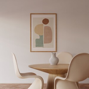 Arte moderno, Arte contemporáneo, Impresión abstracta, Impresión neutra, Impresión mínima, Arte geométrico, Póster, Arte de pared imprimible, Decoración de pared, Arte de póster