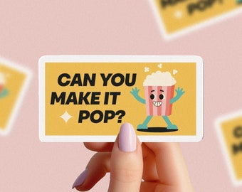 Klanten Grappige feedbackmagneet voor studiodecor voor ontwerpers Grappige magneet voor grafische ontwerpers Grappig cadeau voor collega's Gestanste magneten